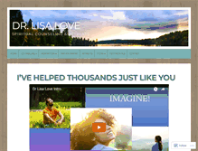 Tablet Screenshot of drlisalove.com